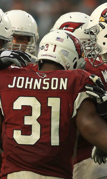 David Johnson ties decade-old NFL record in Cardinals' loss to Dolphins